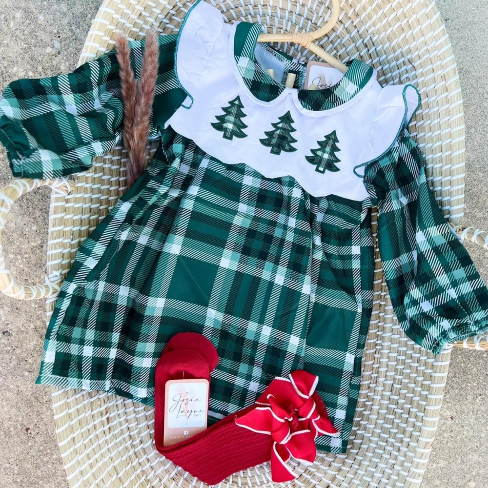 Christmas Plaid Dress